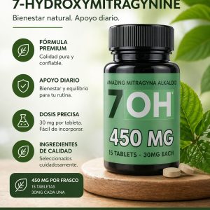 KRATOM 7 OH 30 MG O 14 MG